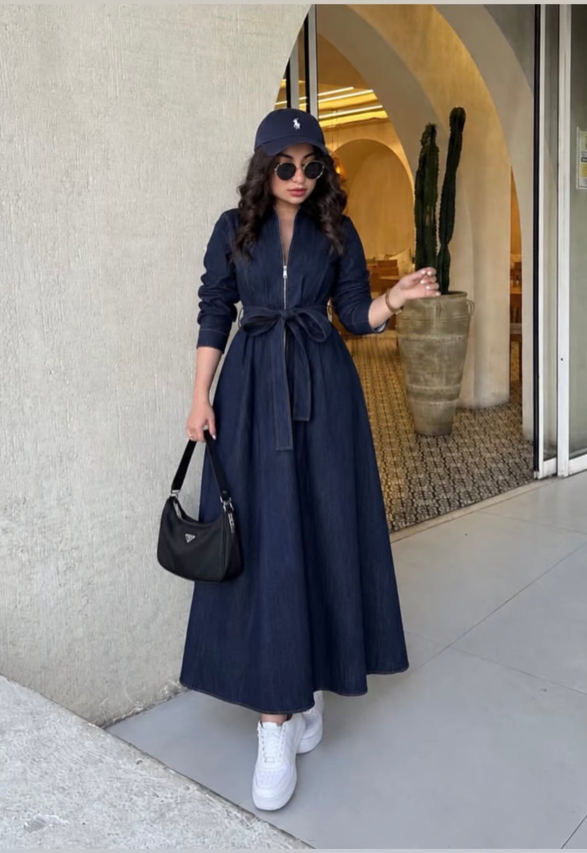 Robe en jean
