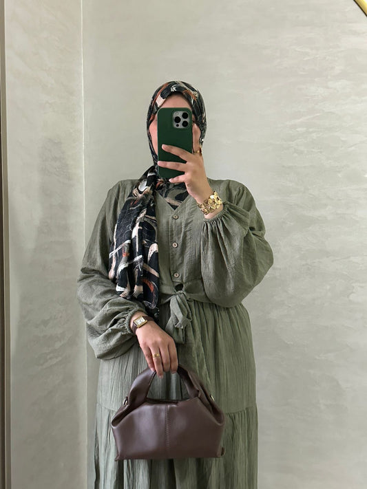 Ensemble en lin jupe