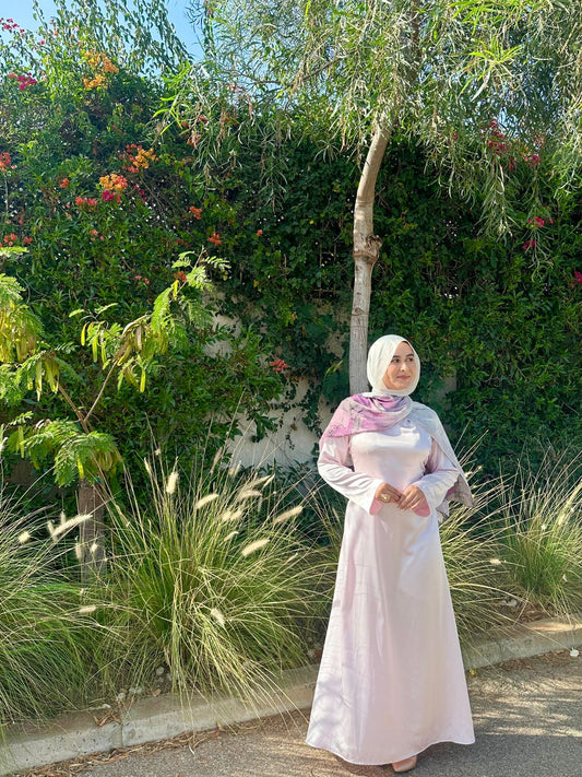 Robe satin première qualité