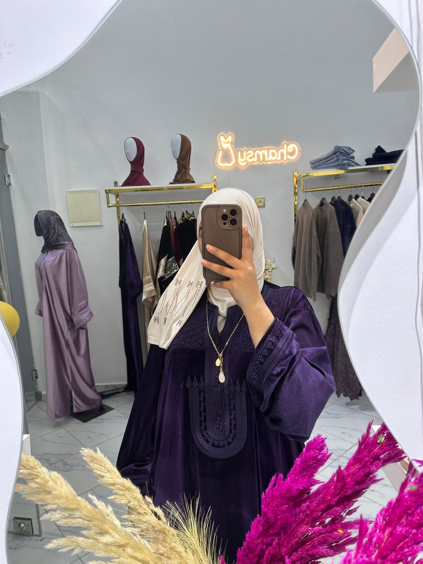 Gandoura en Velours Royale