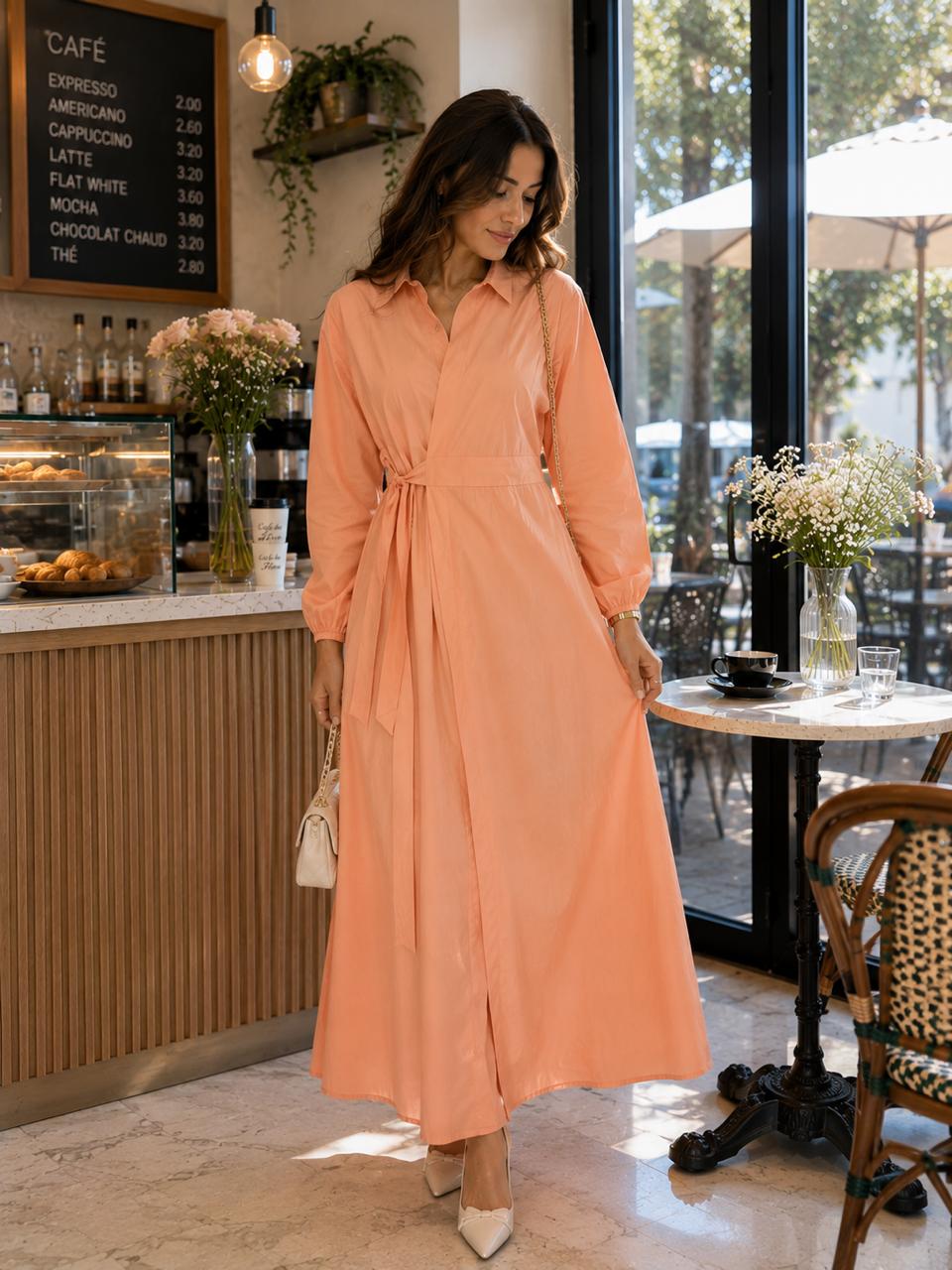 Robe Riviera – Tissu Popeline Premium