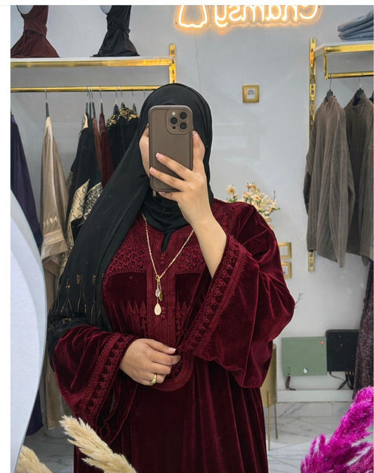 Gandoura en Velours Royale